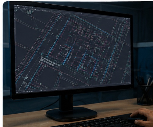 Diseño y dimensionamiento de red mediante herramientas CAD