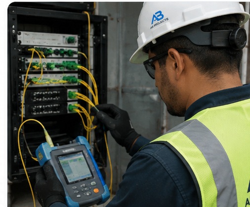 Pruebas de fibra óptica con equipo de medición OTDR